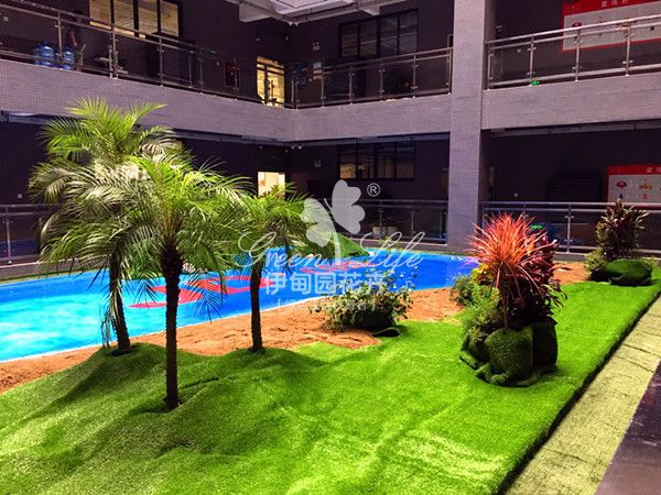 成都京東花卉綠植實(shí)景打造